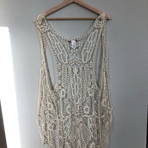 Lace vest